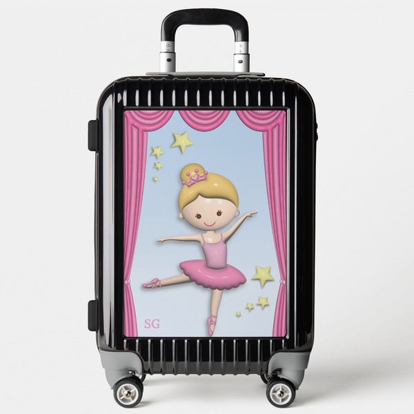 Puffed Design Ballerina Carry On Luggage